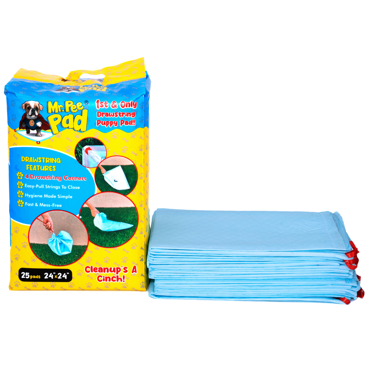 Mr. Pee Pee Pad Product with Pads